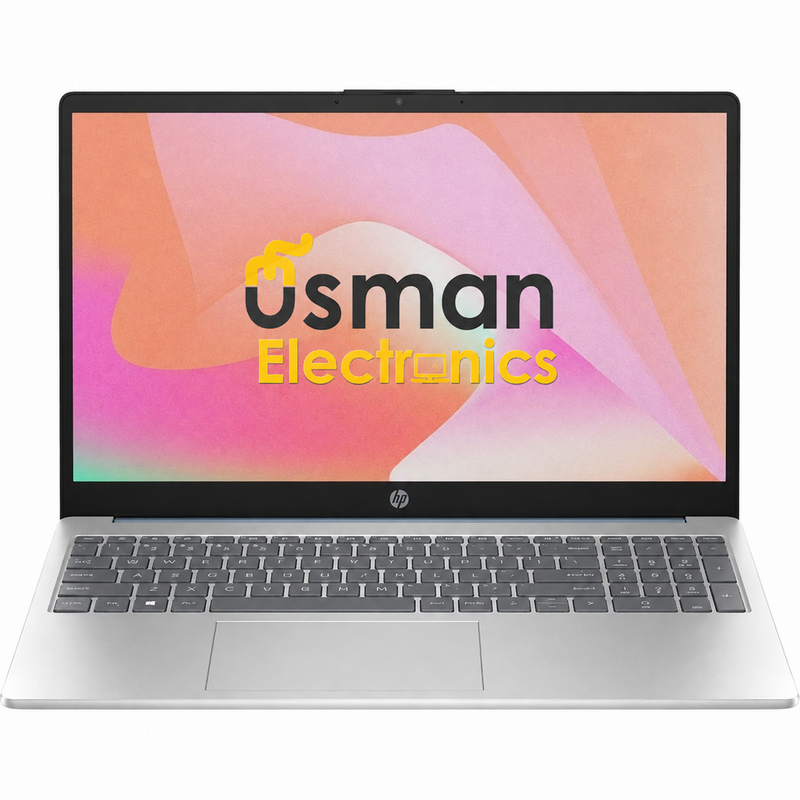 HP Laptop 15 - 12th Gen Intel Core i5 - 8GB RAM - 512GB NVMe SSD - Intel Iris Xe Graphics - 15.6" FHD Anti-Glare - Natural Silver (Brand New)