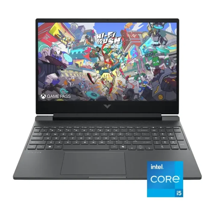 HP Victus 15 FA2013DX Gaming Laptop - 13th Gen Core i5 13420H - 8GB RAM - 512GB SSD - 6GB NVIDIA RTX 3050 - 15.6" FHD IPS 144Hz 300nits - Backlit KB - W11 (Mica Silver, New)